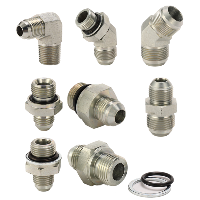 JIC male hydraulic fitting manufacturer