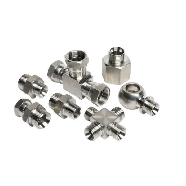 Stainless steel hydraulic fitting factory in china