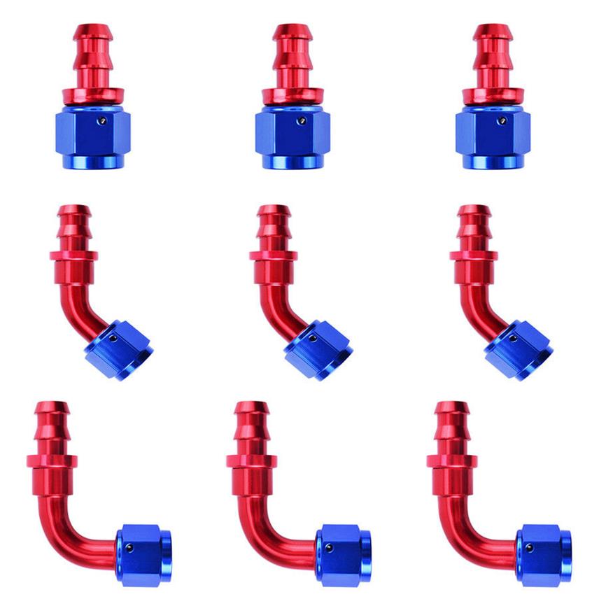 AN Push lock fitting