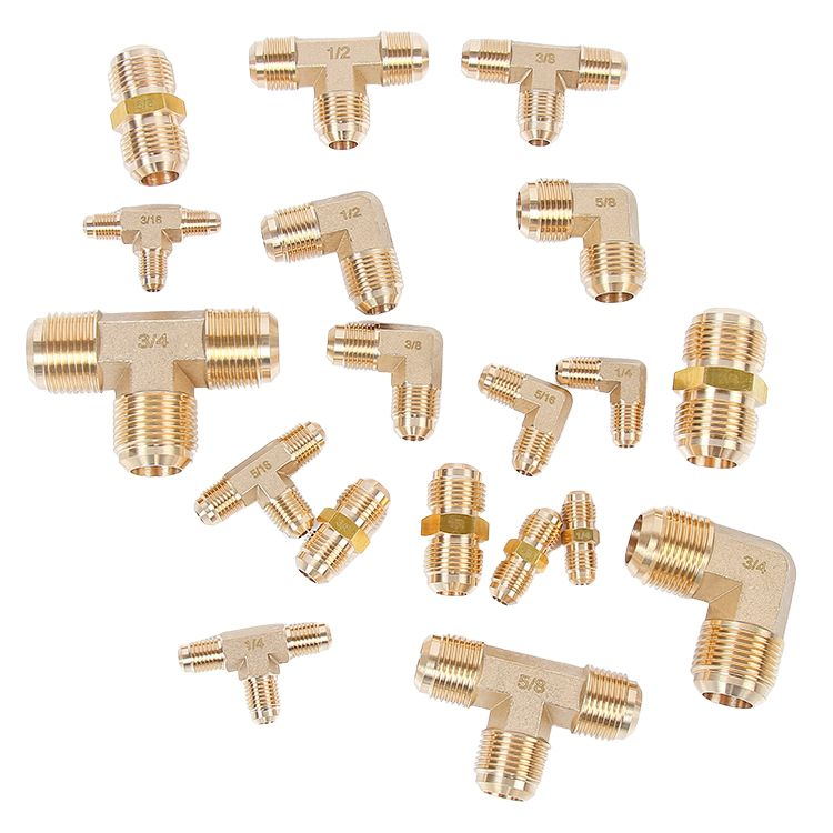 Brass JIC hydraulic fitting factory