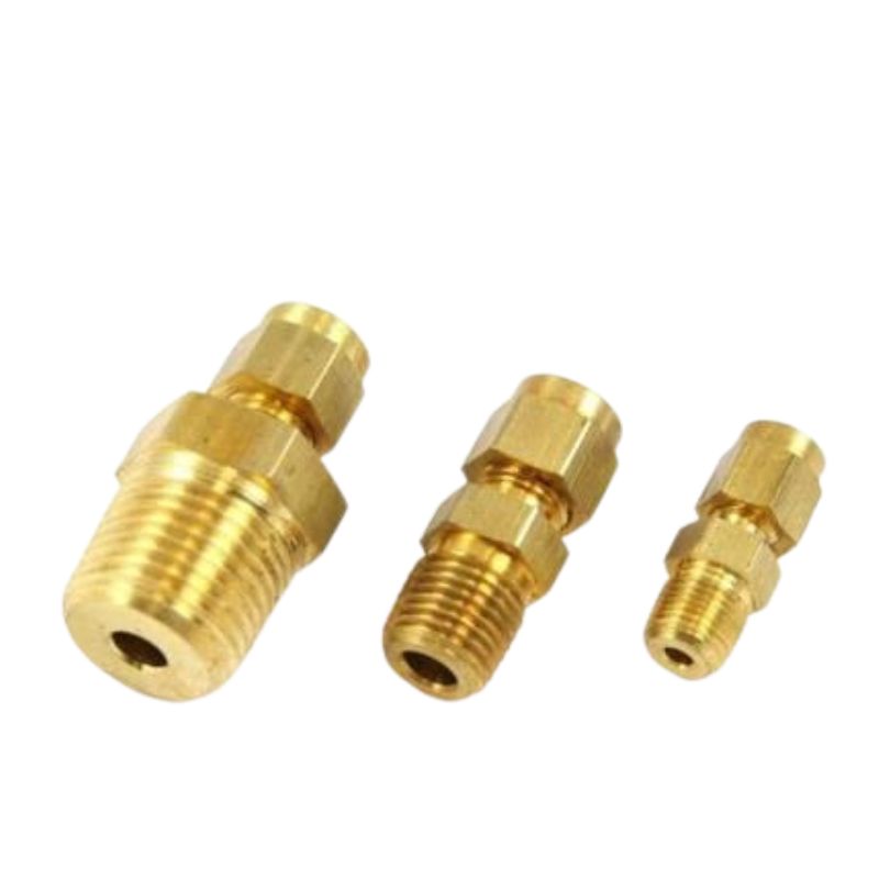 Gas line compression fitting factory