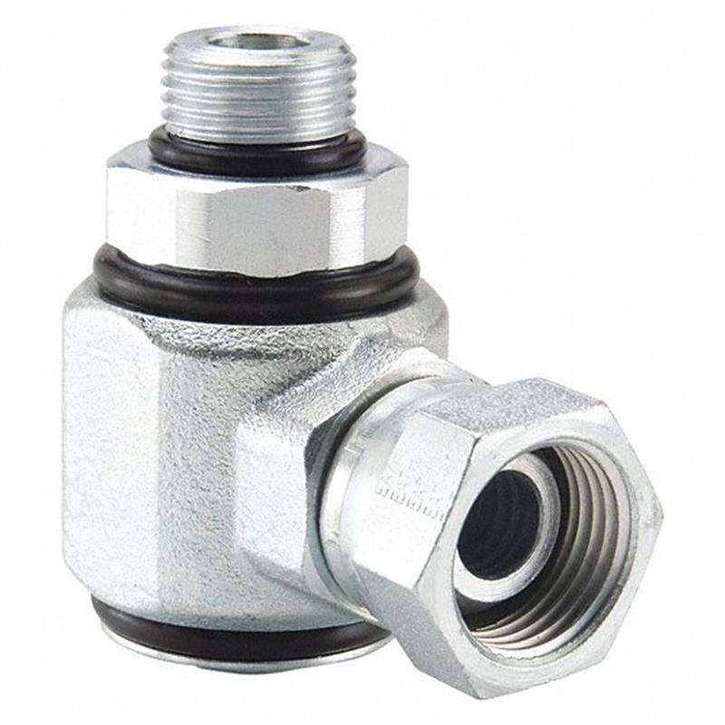 Male SAE to Female SAE Swivel hydraulic fitting