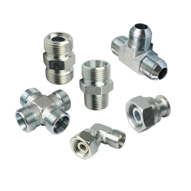 Metric adapter hydraulic fitting