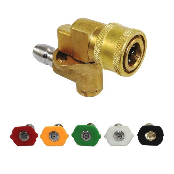 Pressure Washer Nozzle Tips and 90 Degree fitting supplier