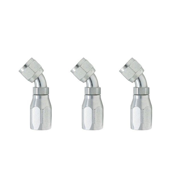 Female JIC 45° Bend reusable hydraulic fitting manufacturer