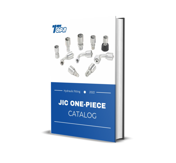 JIC Hydraulic 37Degree Crimp Swivel Onepiece Hose Fitting