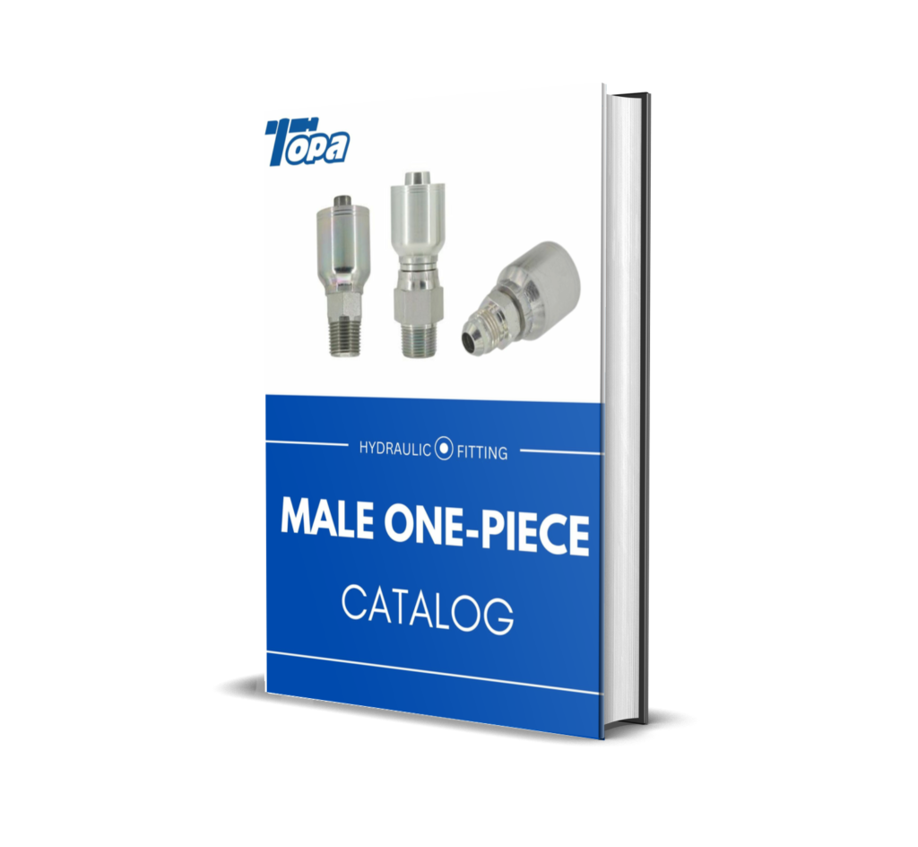 Male onepiece hydraulic fitting catalog
