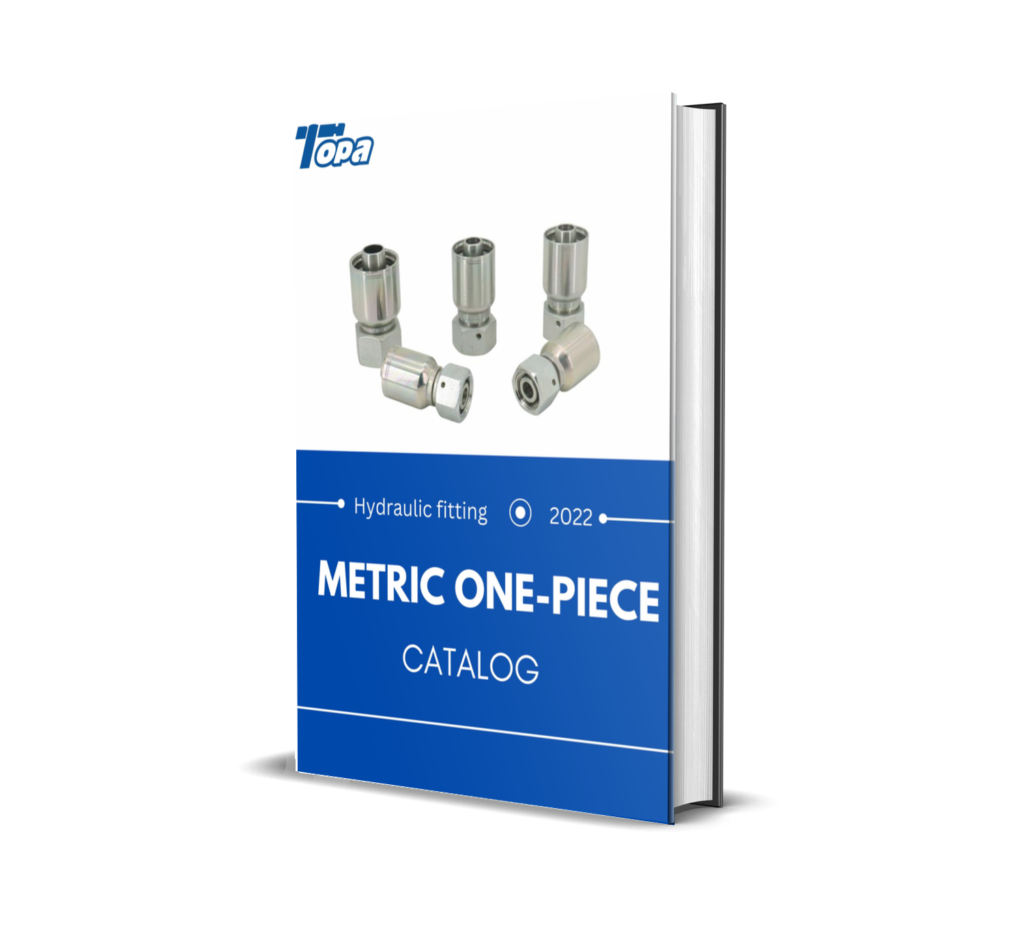 Metric hydraulic one-piece fitting catalog