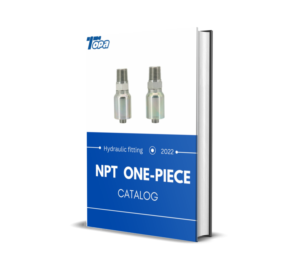 NPT one-piece hydraulic fitting catalog