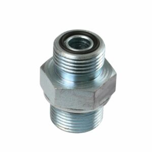 1FH Metric ORFS hydraulic adapter fitting