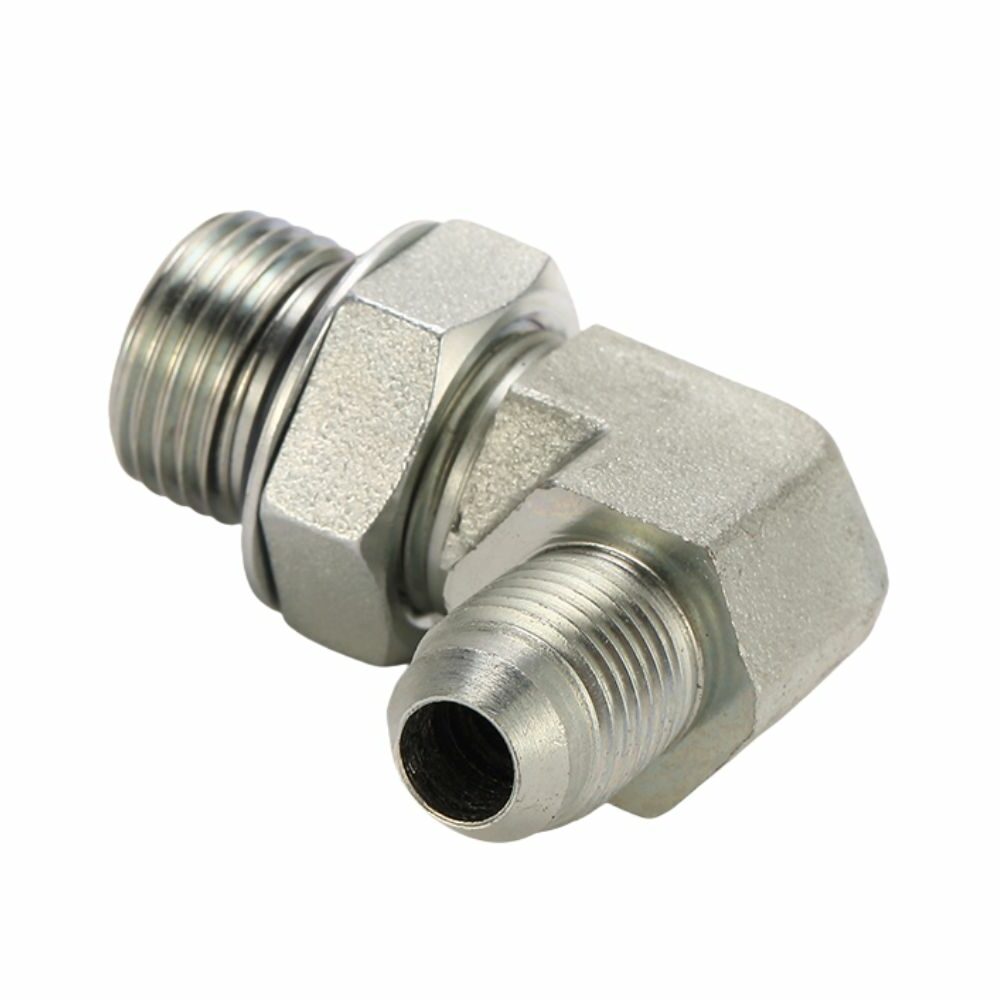 1JG9OG 37° Male JIC to Male BSP 90° Hydraulic Hose Fitting