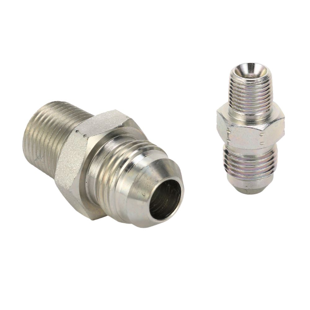 1JN Male JIC To Male NPT Thread Hydraulic Pipe Fitting 1jn-male-jic-to-male-npt-thread-hydraulic-pipe-fitting
