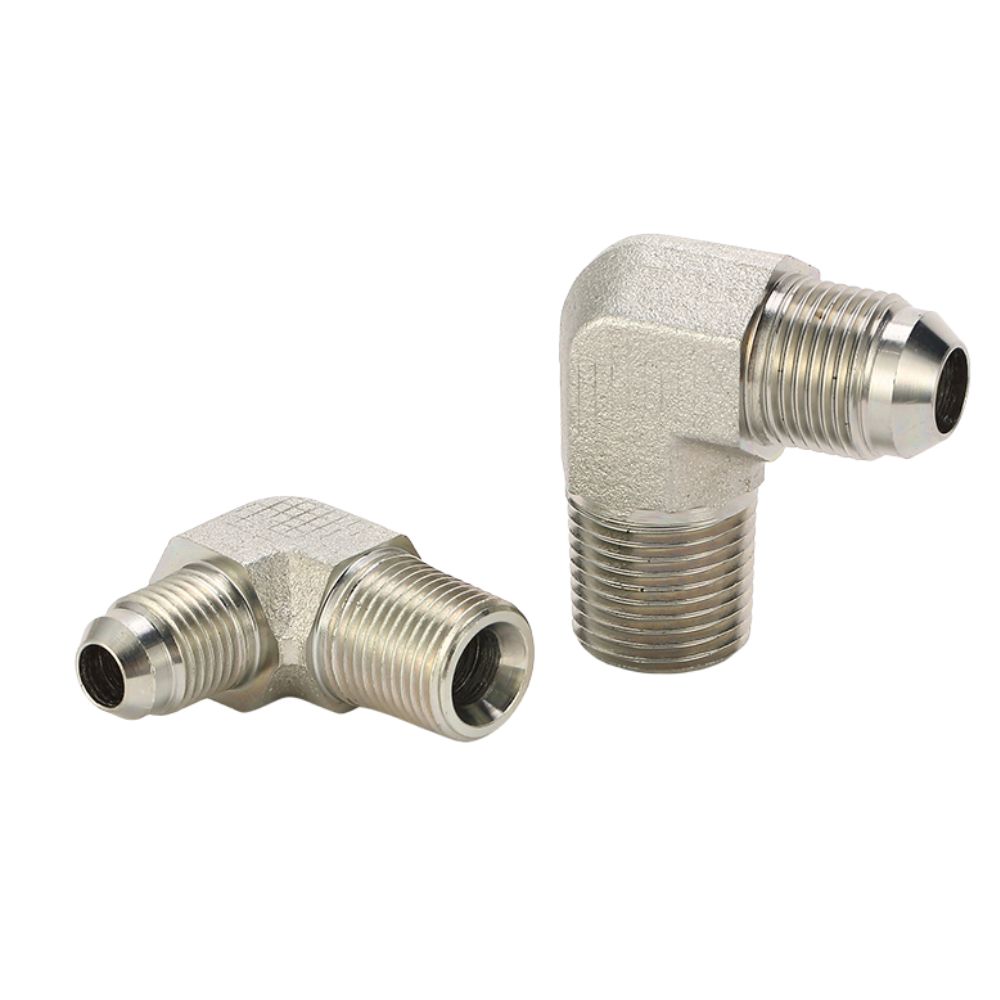 1JN9Male JIC to Male NPT 90degree Elbow Hydraulic Fitting