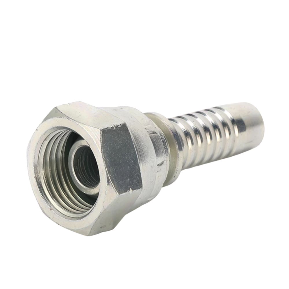 Burnett And Hillman JIC 37° Male To 60° BSP Female Hydraulic Swivel Adapter