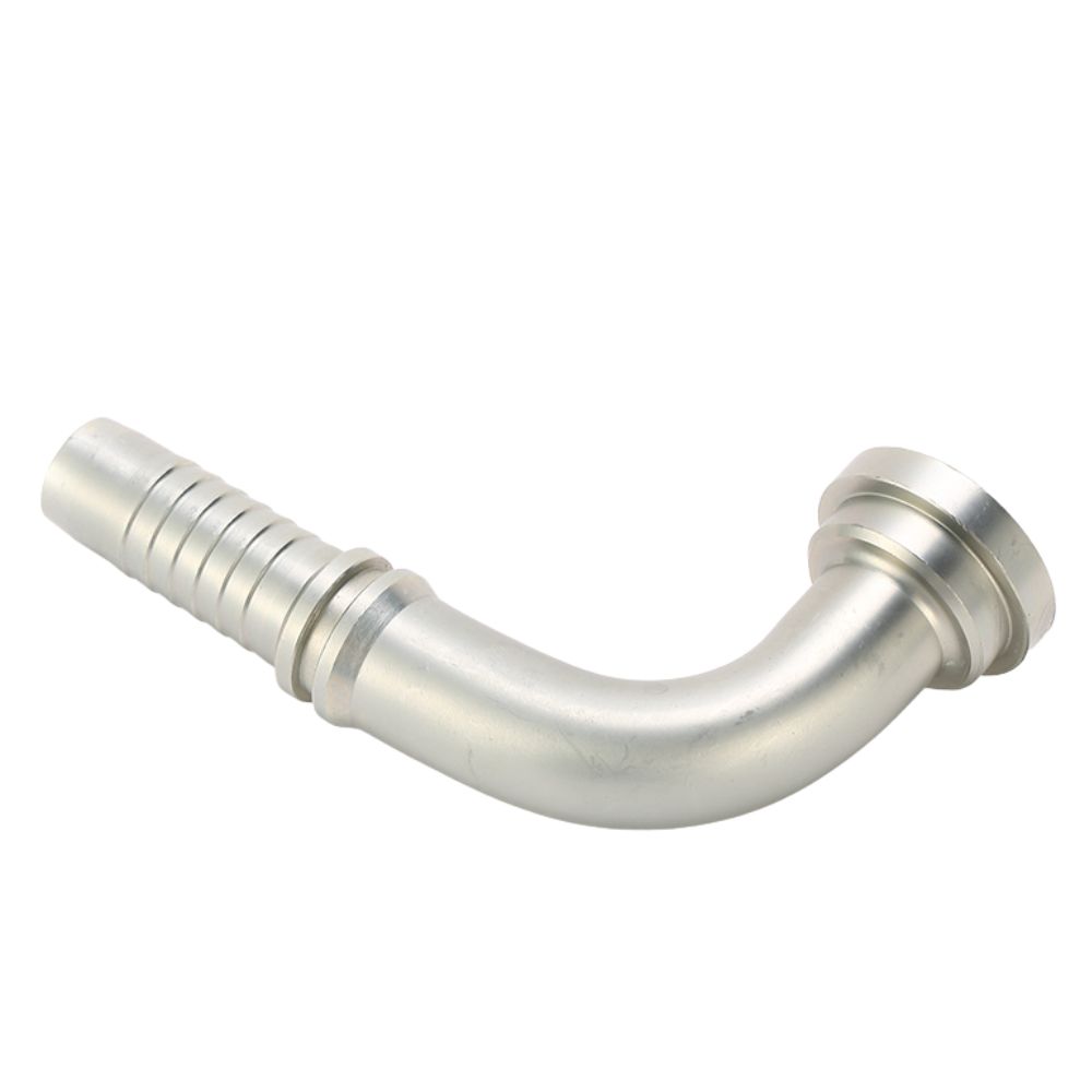 87991 Hydraulic Elbow 90° SAE 9000PSI Flange Crimp Fitting