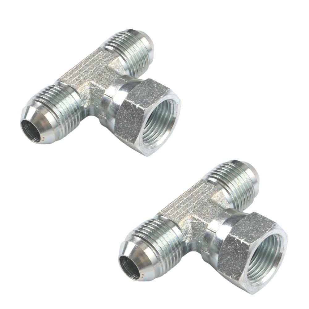 BJJIC Male to Female 74degree Cone Hydraulic Branch Tee