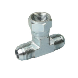 BJ JIC tee hydraulic fitting