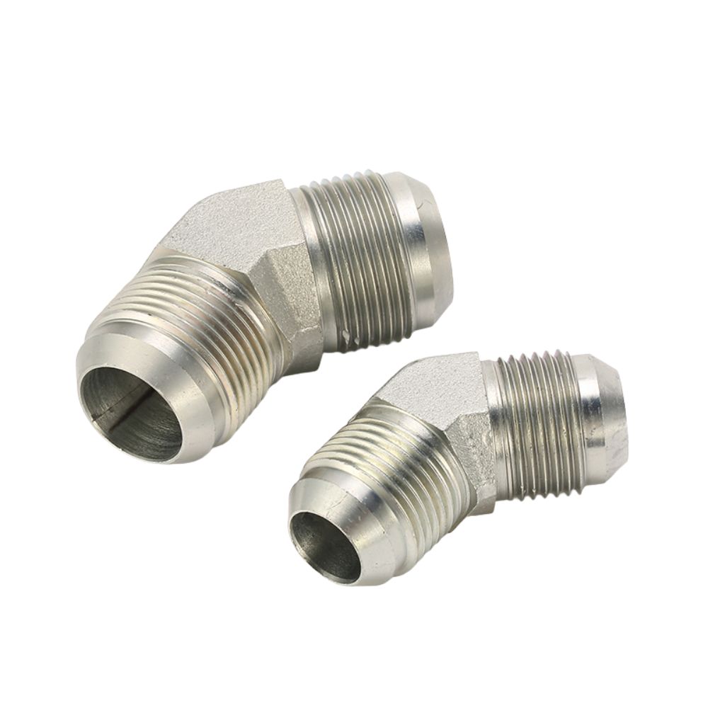 1J4Male 45Degree Elbow Hydraulic JIC Hose Fittings