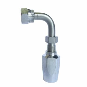 ORFS 90° hydraulic reusable fitting
