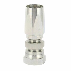 Straight ORFS reusable hydraulic fitting