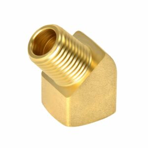 45° elbow street hydraulic brass pipe fitting