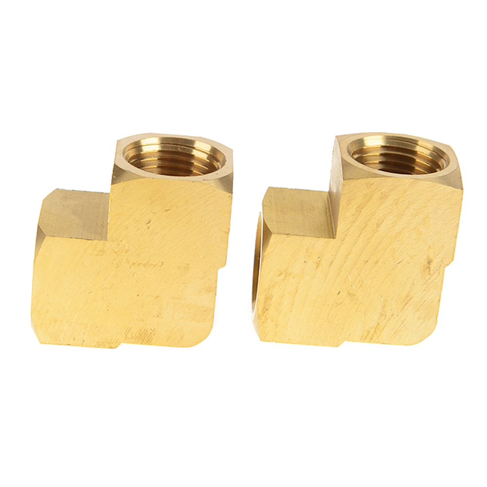 90° elbow female brass pipe fitting