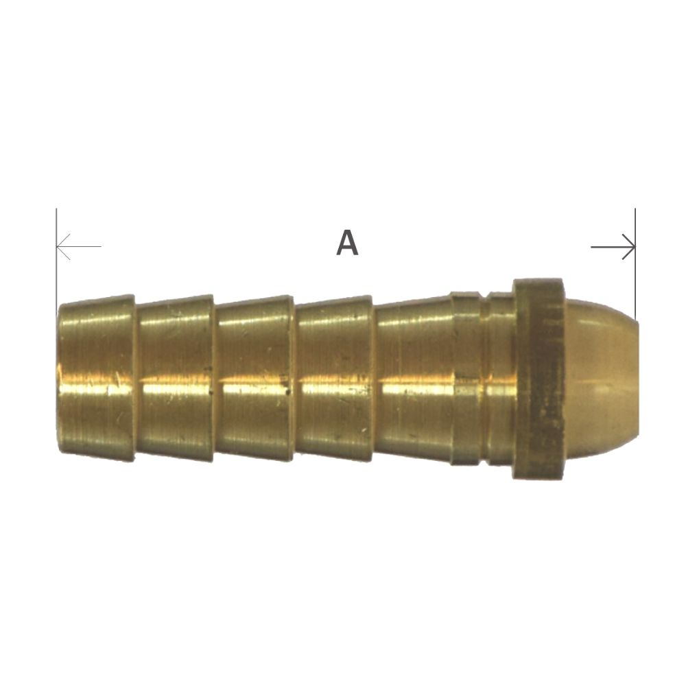 Brass Hose Fittings Welding Hose ConnectorStem Only