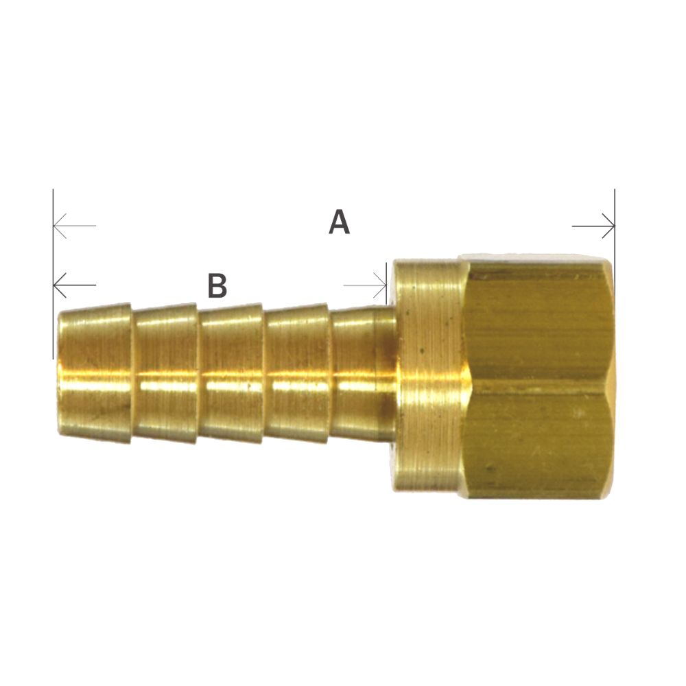 Brass JIC Fittings Swivel 37° Flare Female Adapter