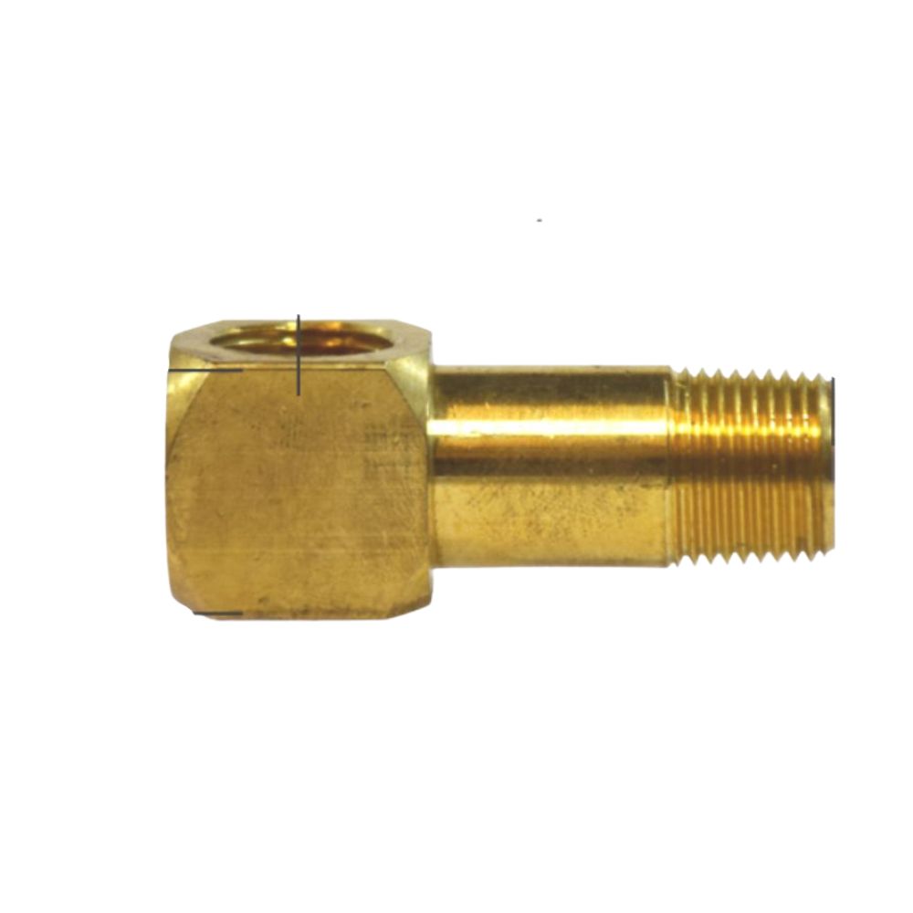 Brass Pipe Fitting Extender Adapter NPTF Thread