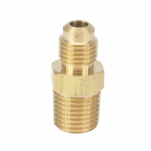 Brass Male Adapter Male SAE×NPTF Flare Fitting