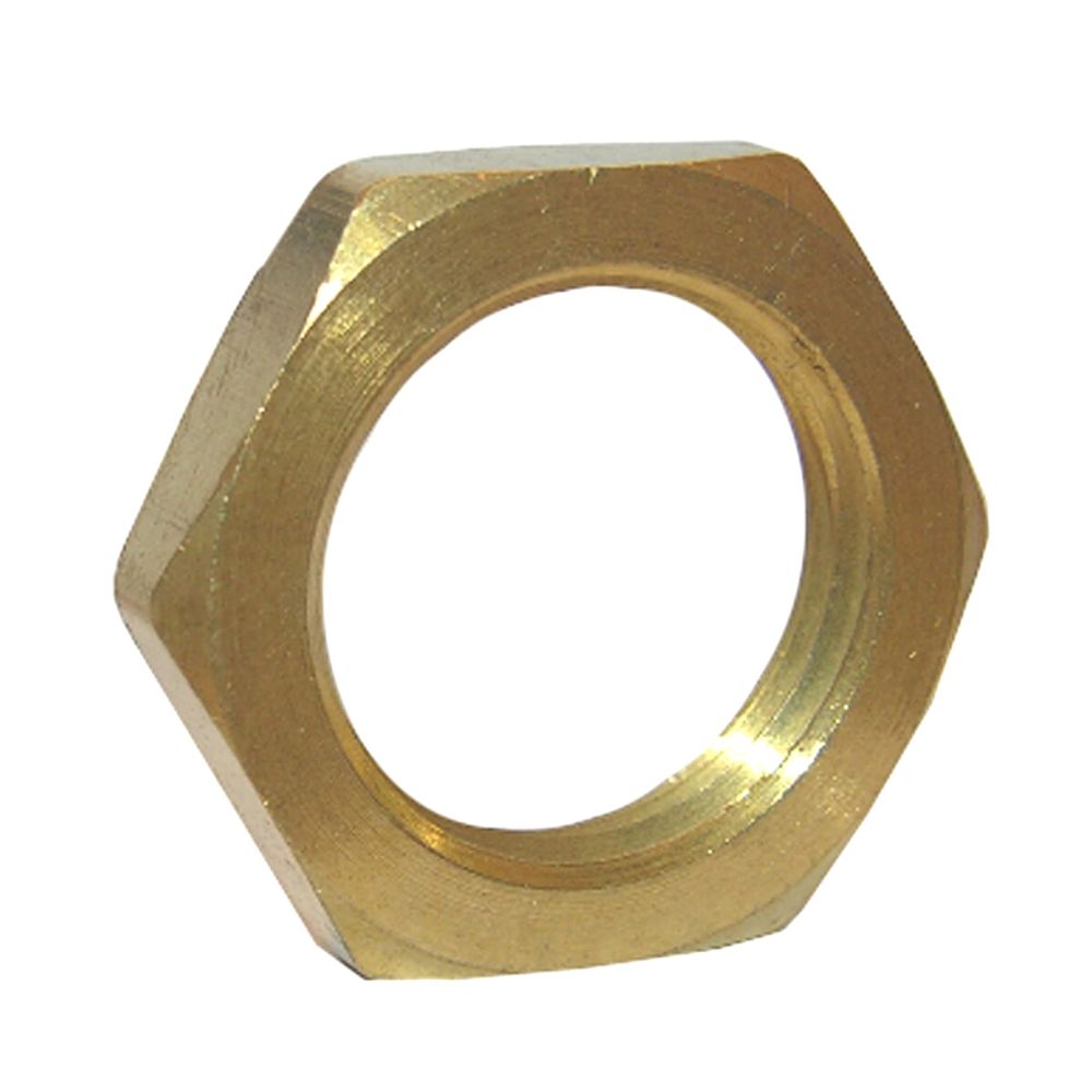 Brass Pipe Fittings Nut NPTF Thread Locknut