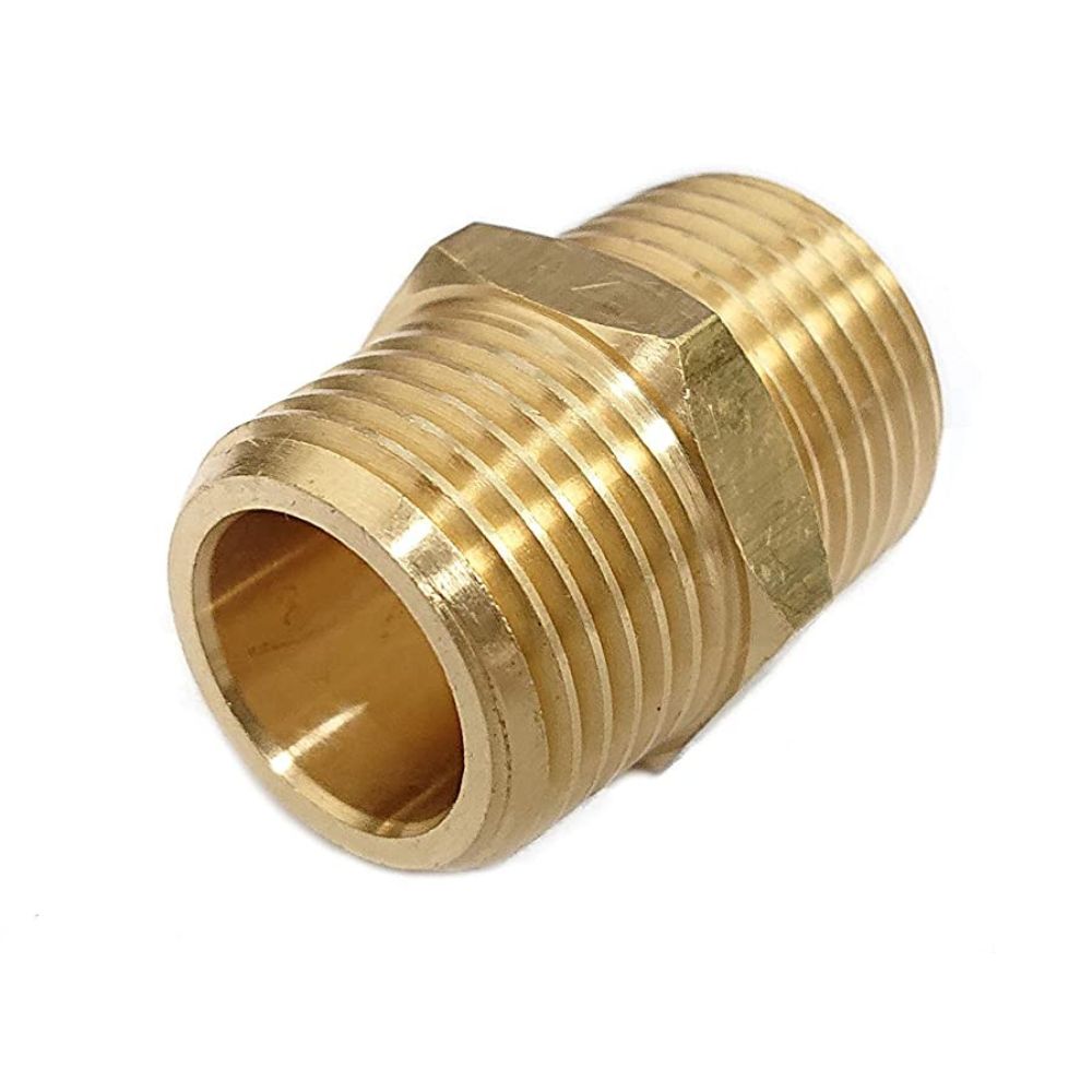 Brass Pipe Hex Nipple