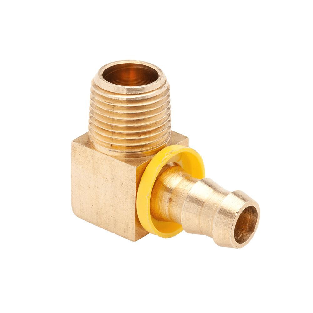 Brass Push-to-Connect Male Elbow Adapter