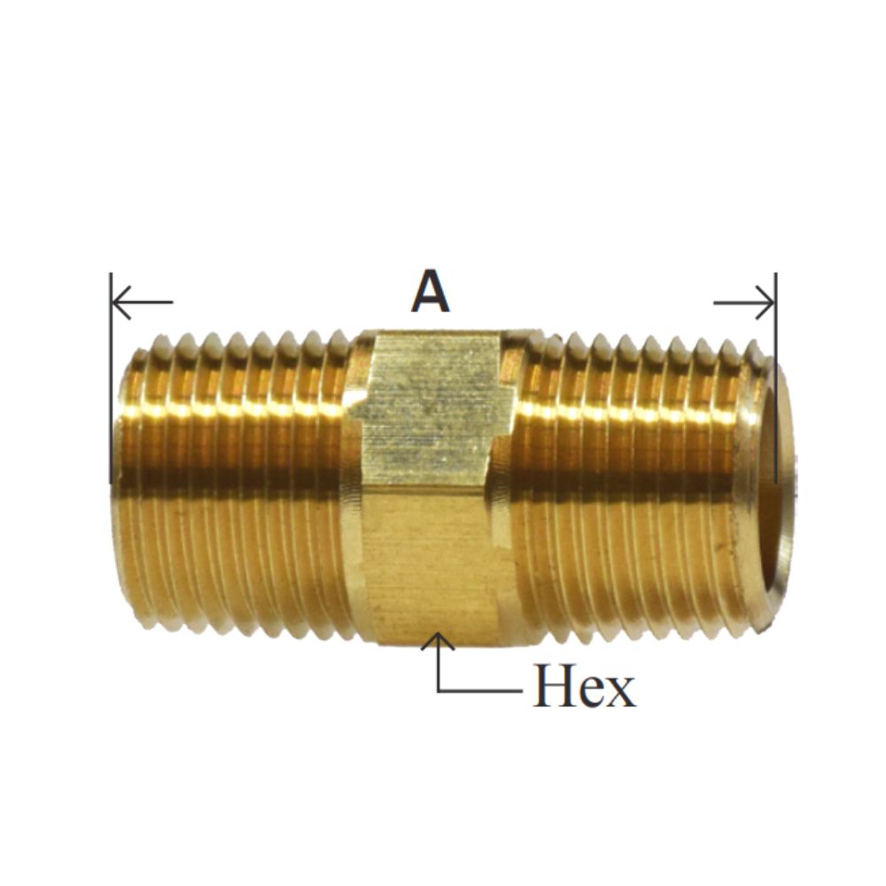 Pipe Fitting Hex Nipple