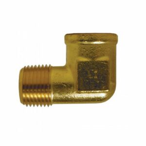 forged 90 degree street brass fitting
