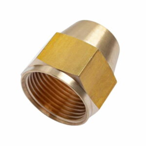 reducing short rod nut brass hose fitting