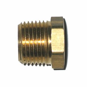 solid hex head plug