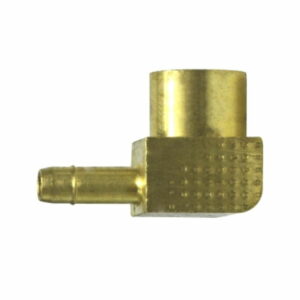 Barbed Brass Fittings For Plastic Pipes --Female 90° Elbow