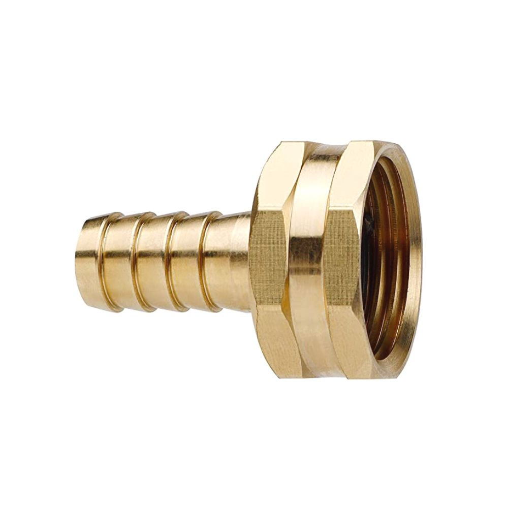 Brass Female Garden Hose Fitting-Female Swivel-2 Inch Shank