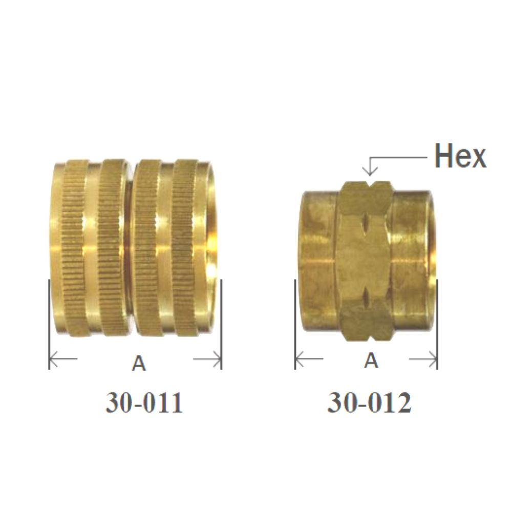 Brass Fitting For Garden HoseFGH×FGH Swivel Brass Fitting