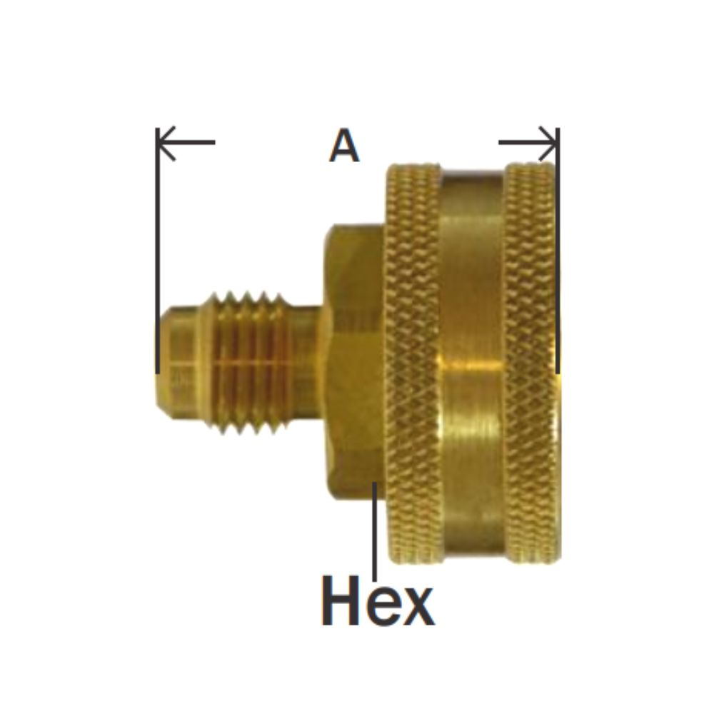 Brass Garden Hose FittingMale Flare×FGH Swivel Fitting