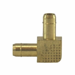 Brass Poly Barb Fittings -- Union 90° Elbow