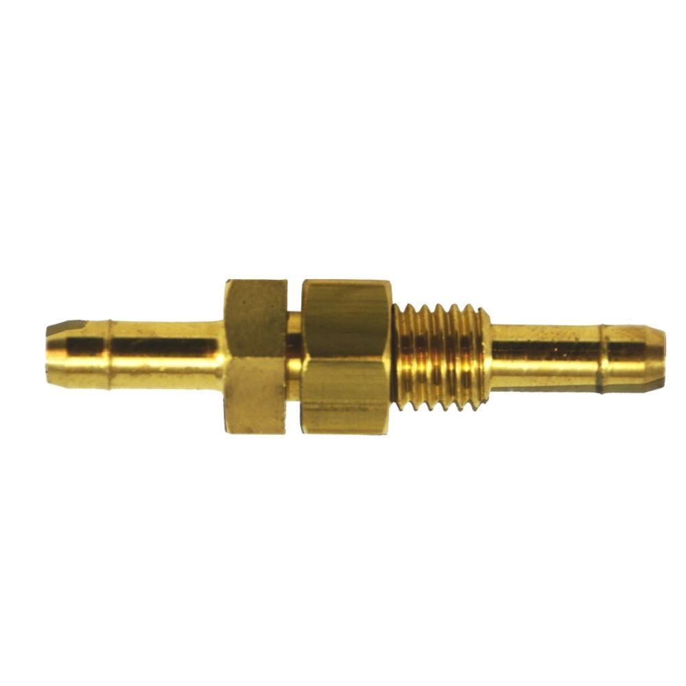 brass bulkhead union for poly tube