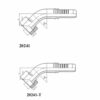 20241 45° Metric Flat Seat Fittings Topa