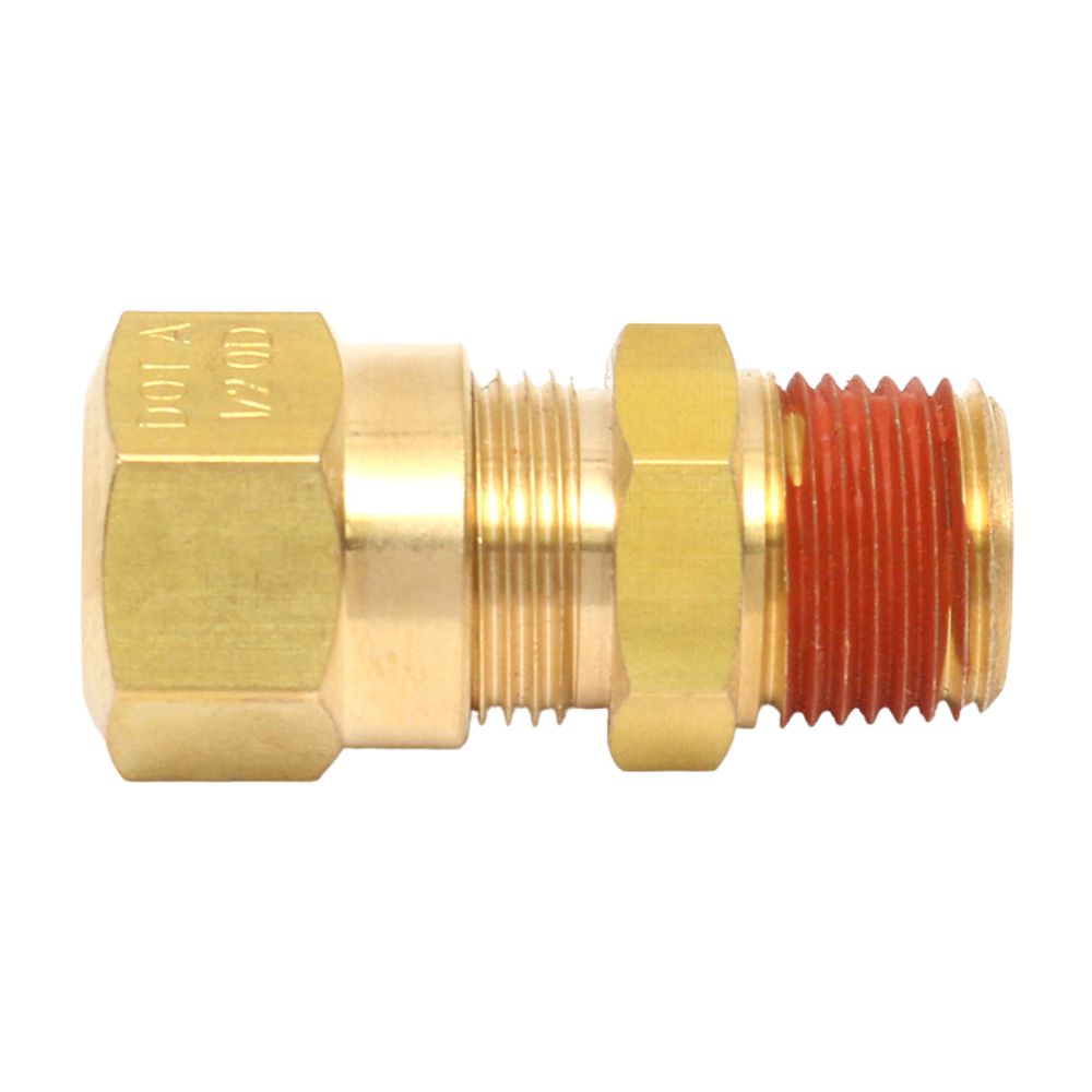 Air Brake Compression Fitting male adapter