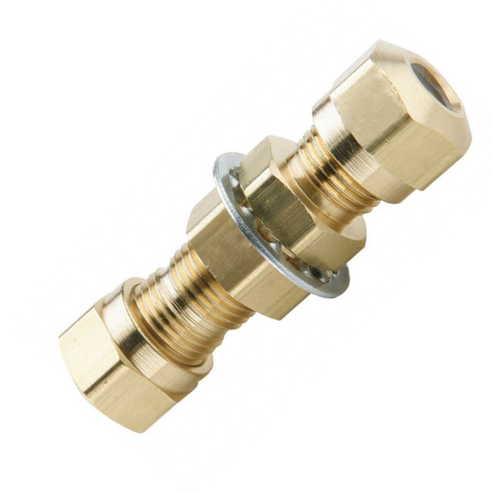 Air Brake Compression FittingsNylon Tubing Bulkhead Union