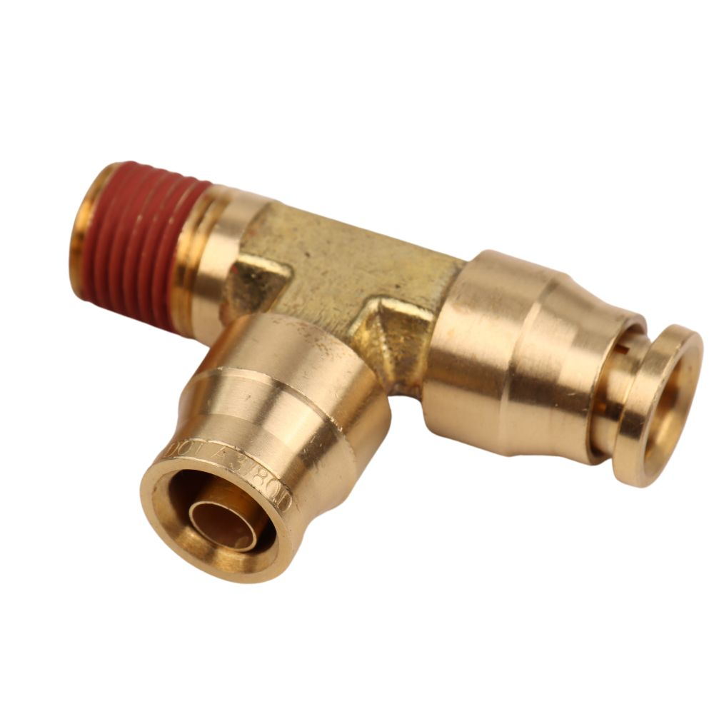 Brass Air Brake tee DOT Fittings