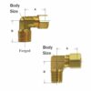 Brass Compression Male Elbow
