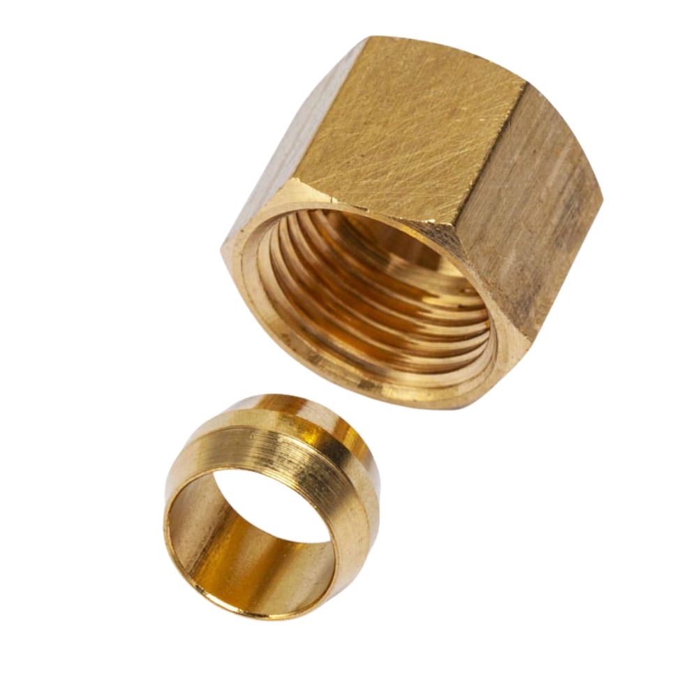 Brass Compression Nut Fitting China Wholesaler - Topa