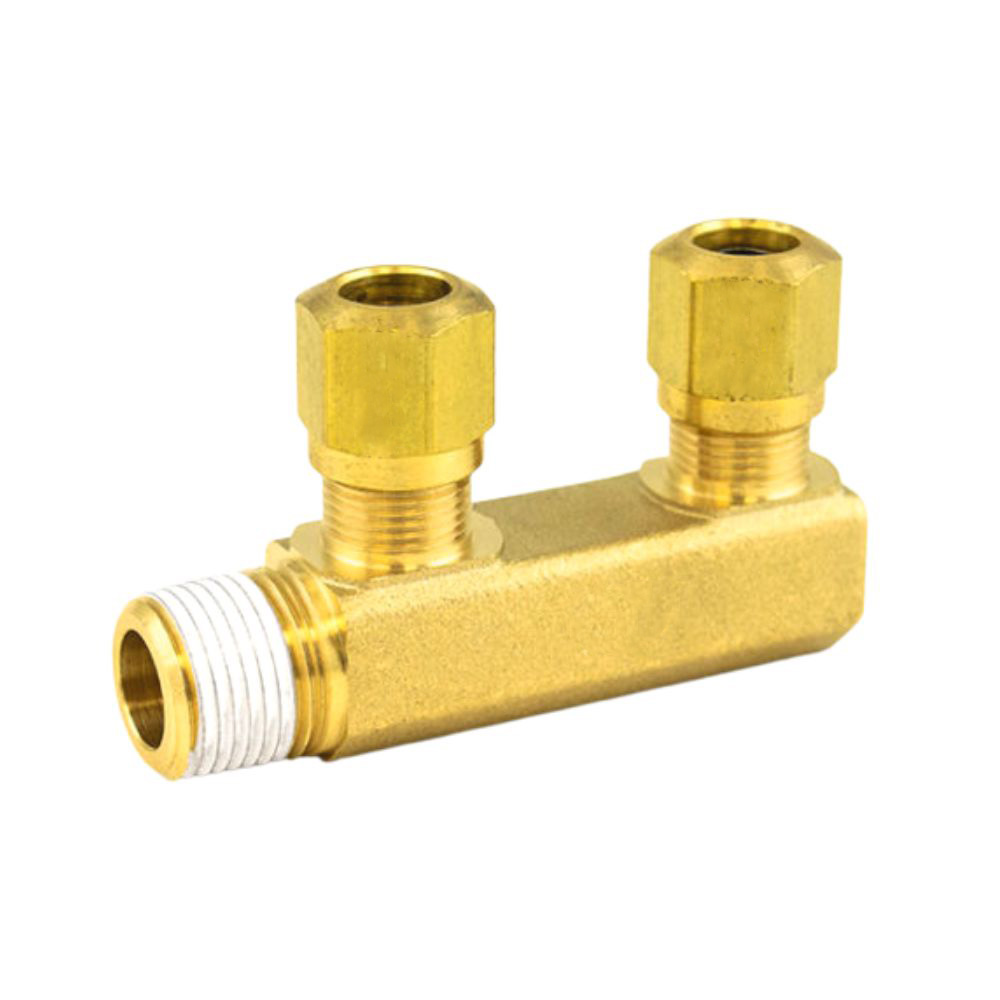 Brass Compression Tube Fitting F fitting